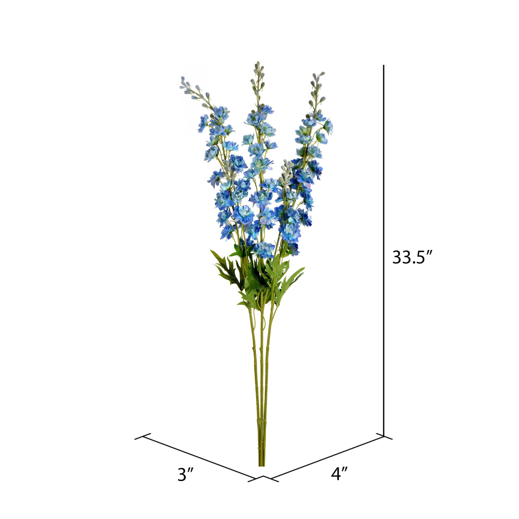 3 Pack: Blue Wild Lupine Spray